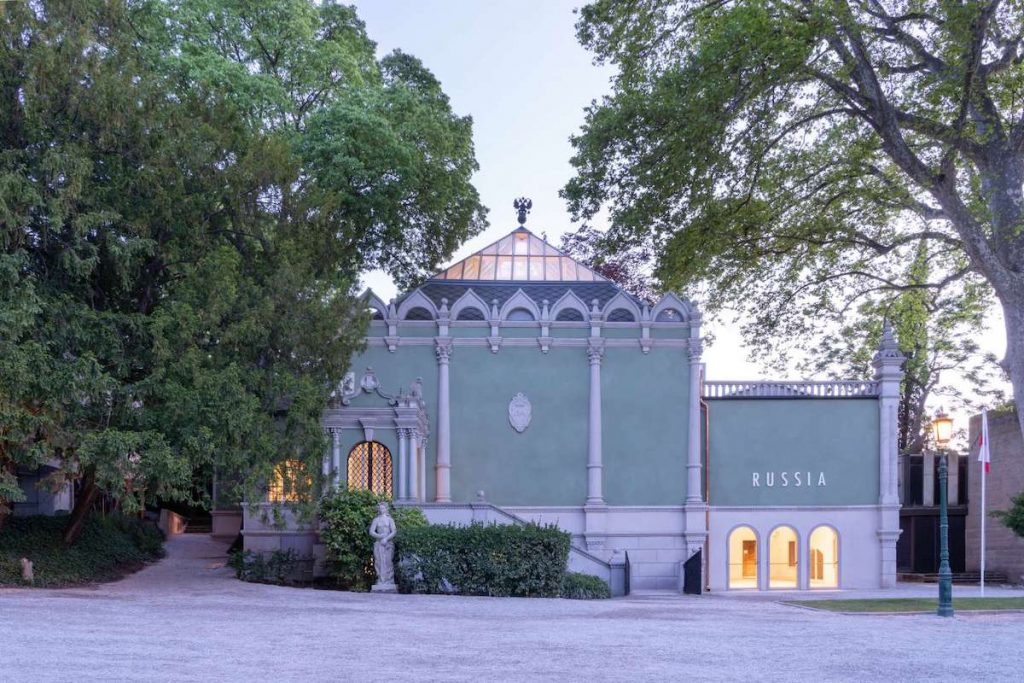 俄羅斯國家館外觀。(Courtesy RUSSIAN PAVILION)