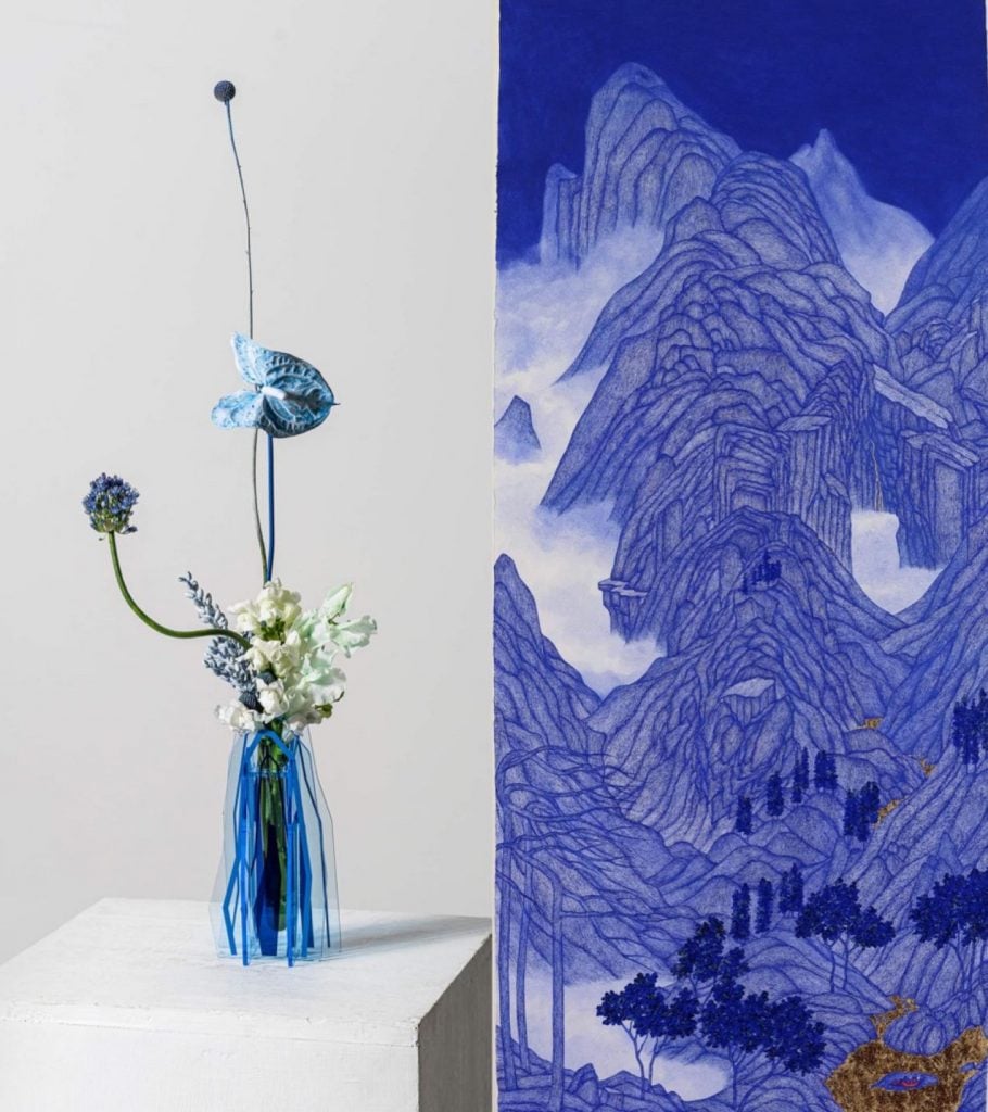 北美館典藏品化身山水花器：WU garden聯名姚瑞中推出獨家「世外塵．花器」