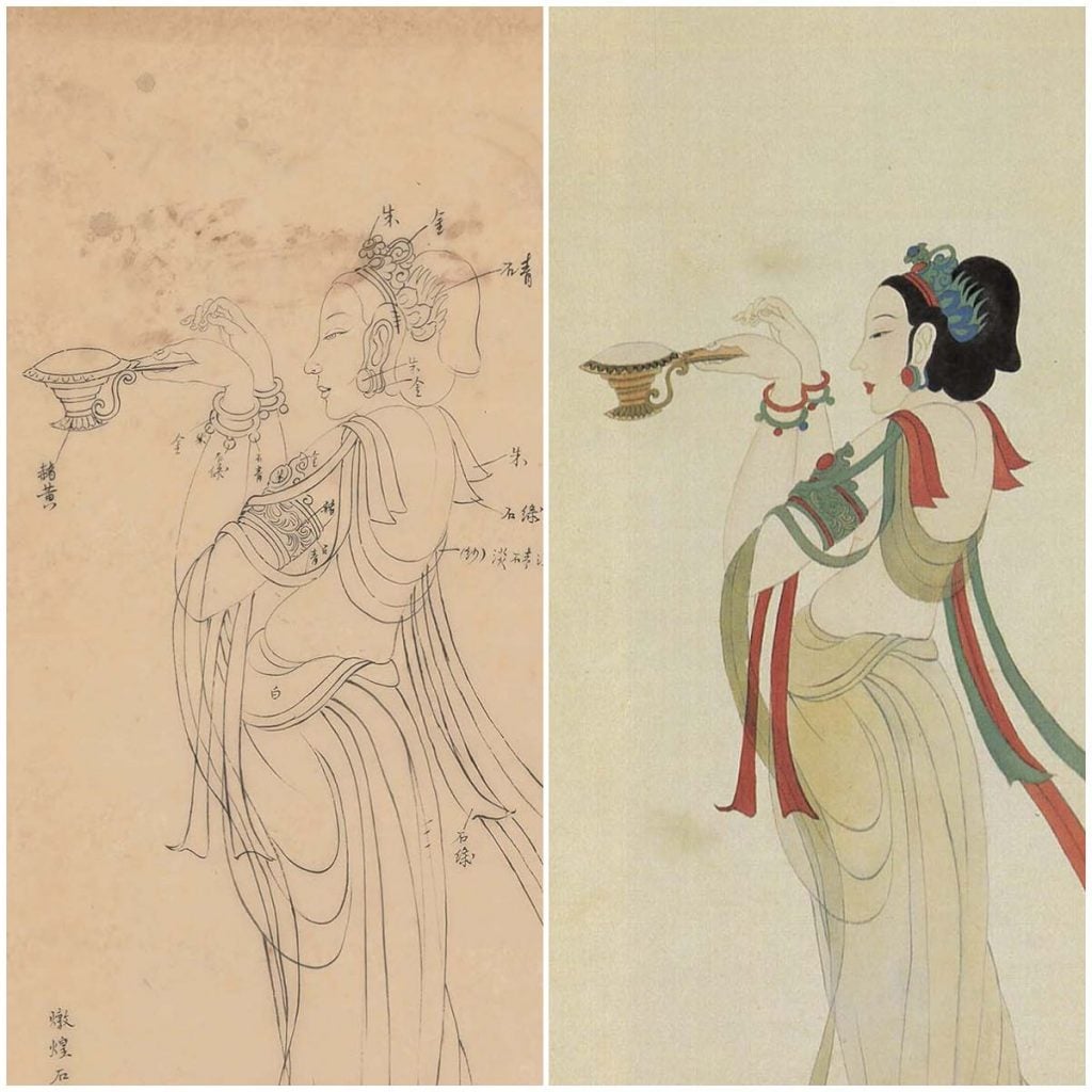 未完的秘密，圖稿現真章：華岡博物館「六十週年校慶─溥家圖稿」