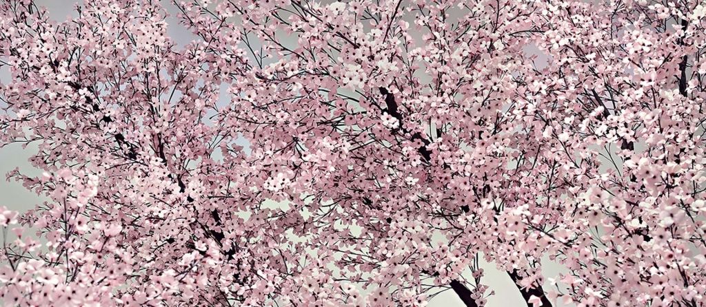 托馬斯．德曼，《Bloom》，感光相紙、水晶裱框，200×398 cm，2014。© Thomas Demand/VG Bild-Kunst, Bonn, 2022 Courtesy Sprüth Magers