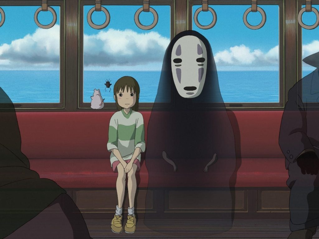 《神隱少女》和無臉男非常相似的千尋—我們同樣在資本主義的「城堡」裡