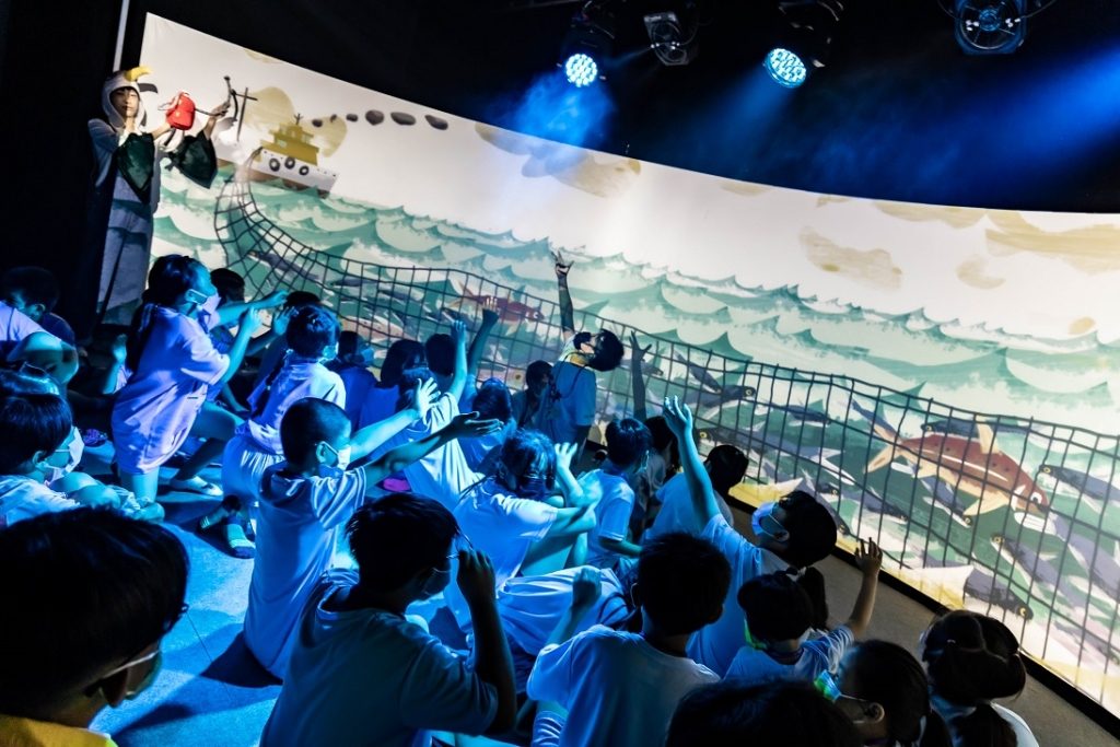 02_移動故事屋《海港冒險，遊蹤基隆》沉浸式體感親子劇場_演出劇照