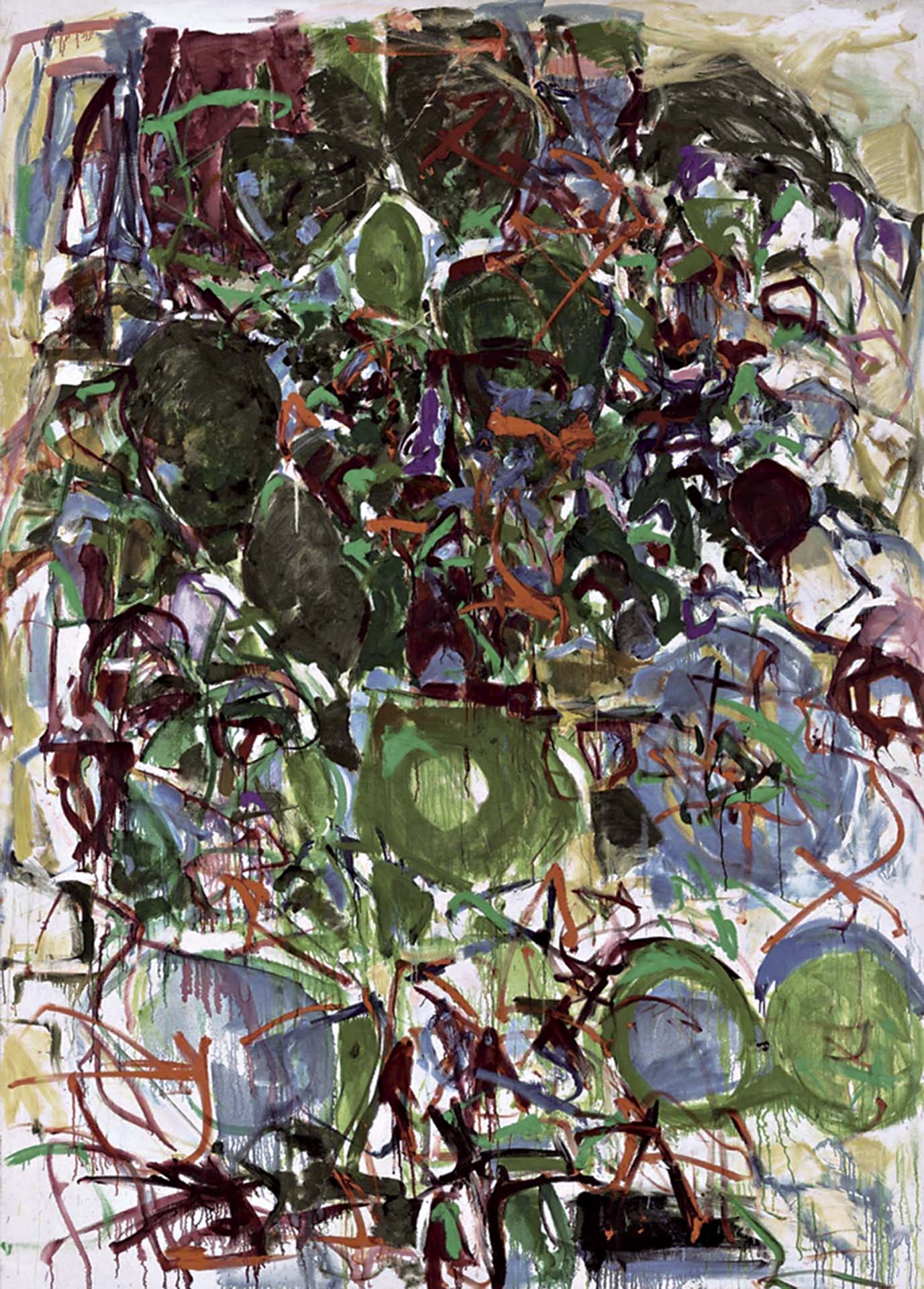 佳士得香港秋拍瓊．米切爾（Joan Mitchell）的《無題》，在2022佳士得香港秋季拍賣上以8,335萬港元成交。（佳士得提供）
