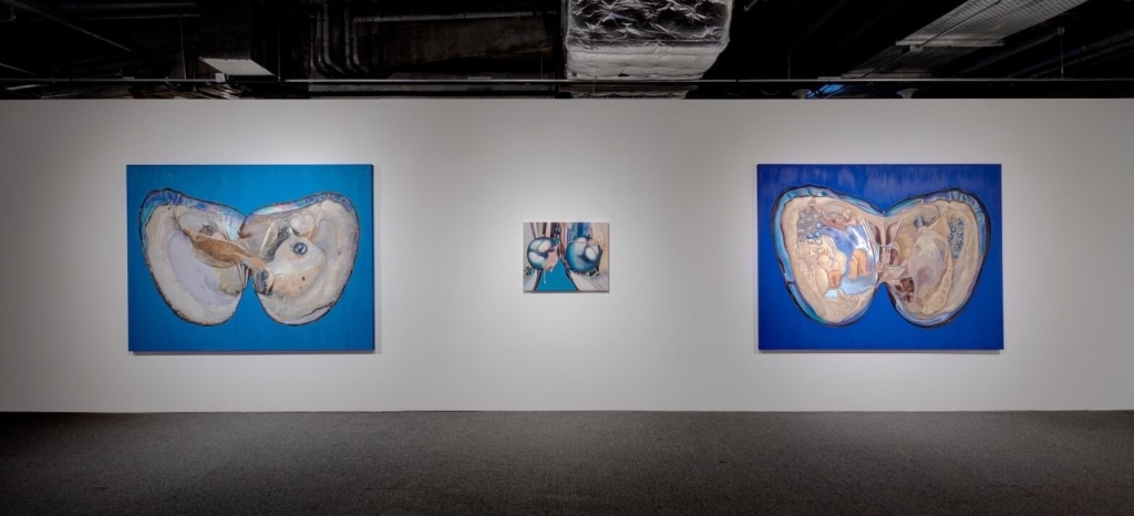 2023年 佛恩・羅傑斯「燃燒／閃耀／發光」香港展場照。（瑪戈畫廊提供）