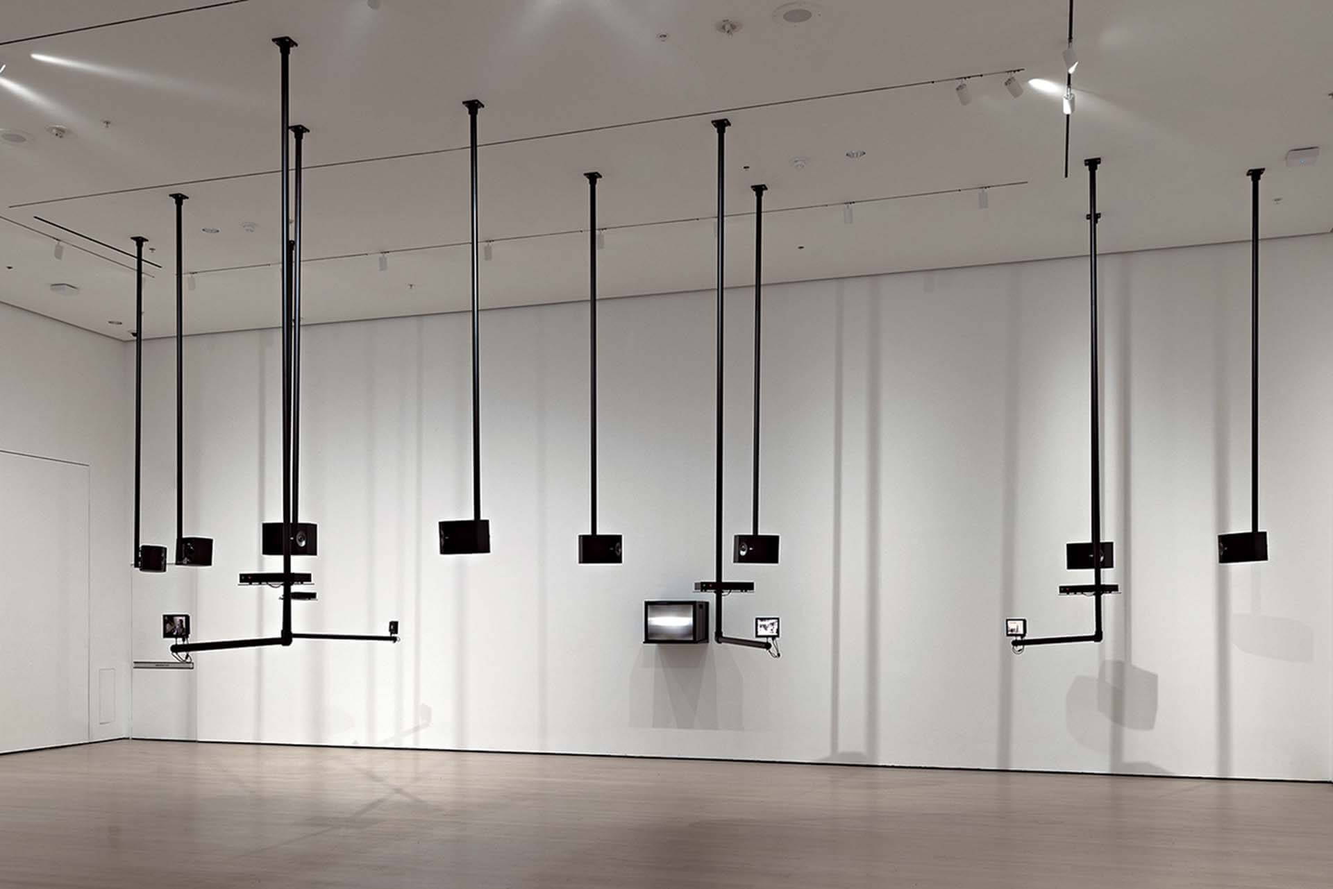 「信號：錄像如何改變世界」展覽現場。（美國紐約現代美術館提供）