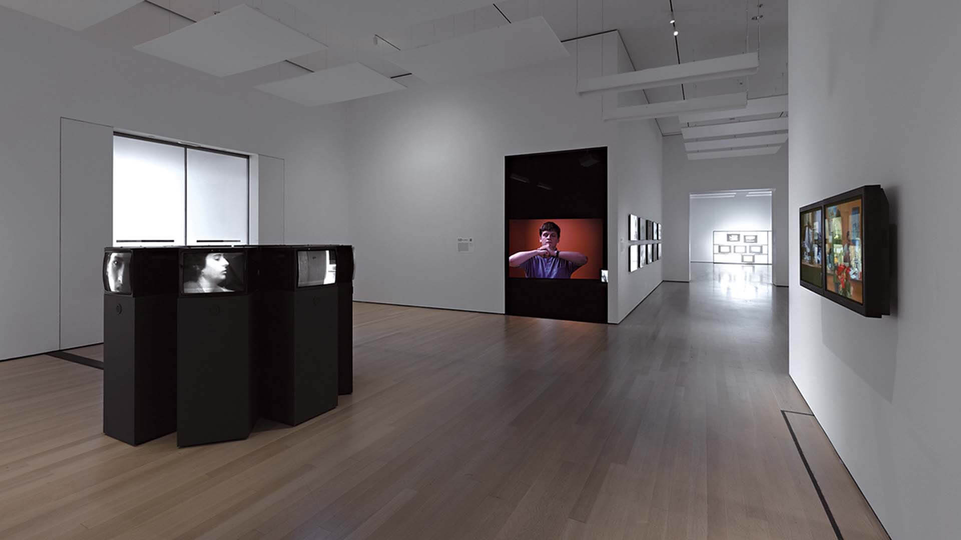 「信號：錄像如何改變世界」展覽現場。（美國紐約現代美術館提供）