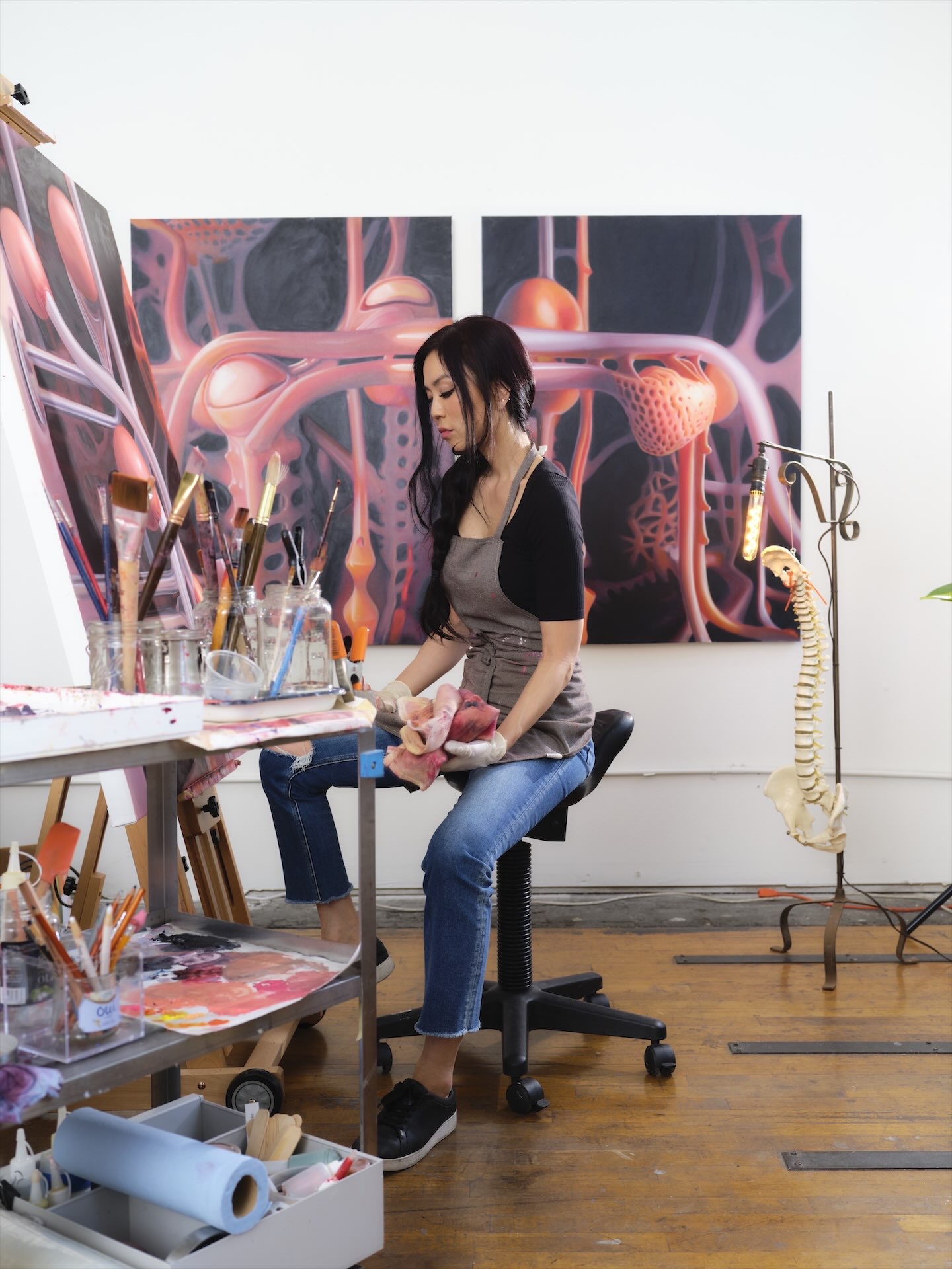 藝術家Meeson Pae。(DOPENESS Art Lab提供)