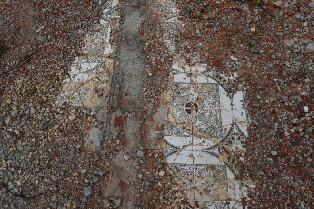 寡婦樓遺跡。（攝影／蕭文杰）
