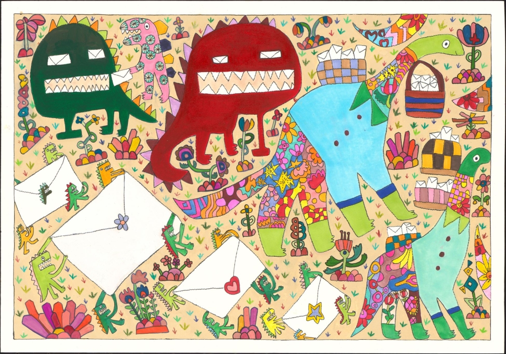 【小典藏｜愛看展】插畫聯展現場直擊! 2023紙上躍躍然．典美插畫大賞《寫一封信給自己》