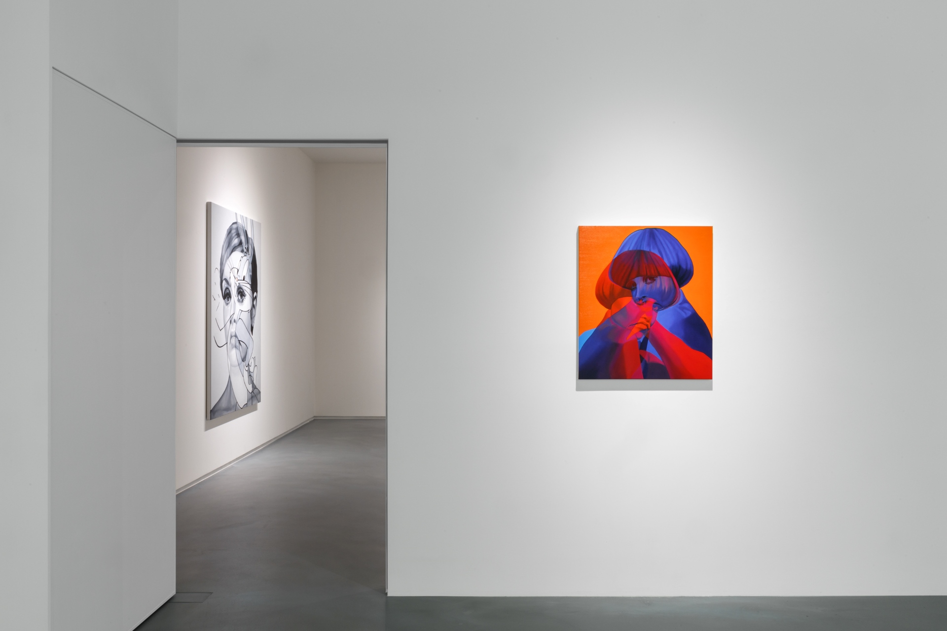 葉山禎治個展「Heroes」，於亞洲藝術中心展出一景。（亞洲藝術中心提供）