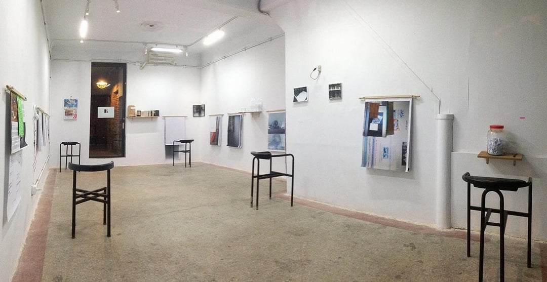2014年，打開當代藝術工作站「台泰熱—一次會面之後／再次會面之前」展覽現場。（本刊資料室）