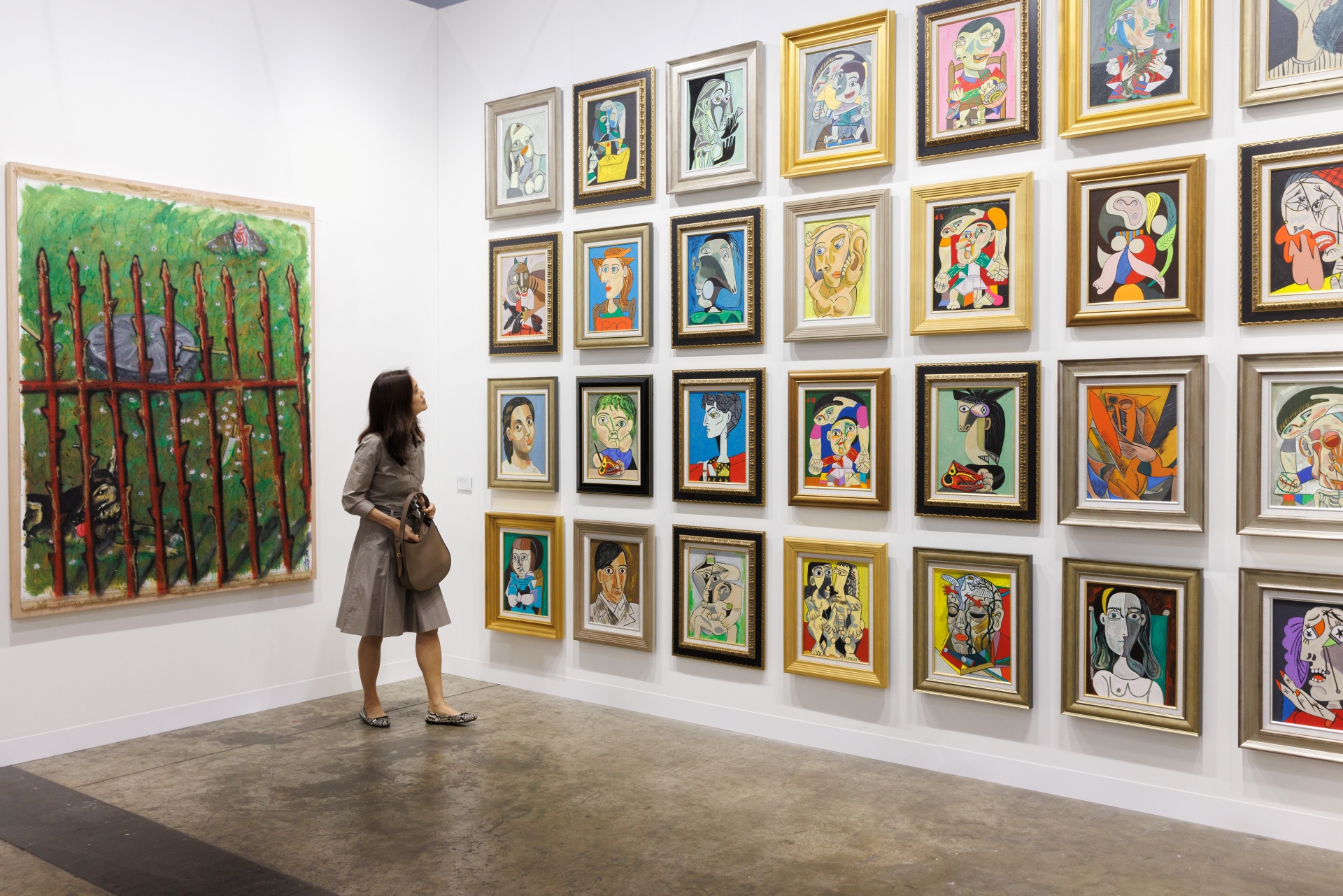 2023巴塞爾香港展會一景。（Courtesy Art Basel）