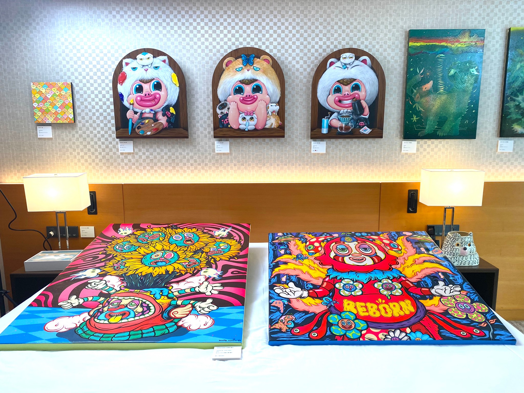 雷相畫廊展場一景。（本刊資料室）