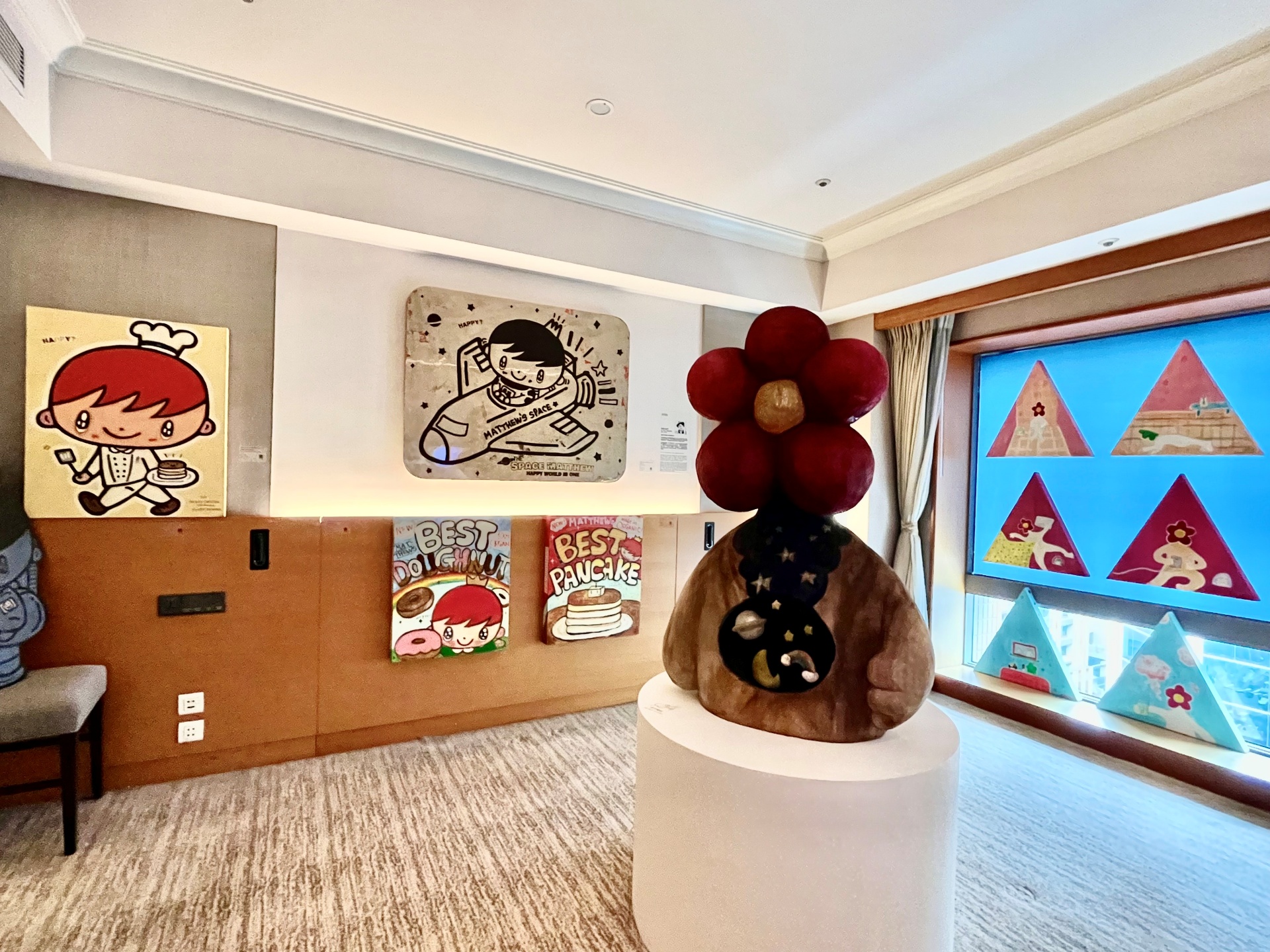 白石畫廊展場一景。（本刊資料室）