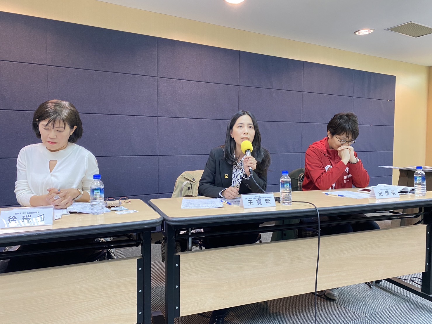 時代力量不分區立委候選人王寶萱具視覺藝術背景，她表示自己對視覺藝術產業促成社會改變的力量有深刻認知。（本刊資料室）