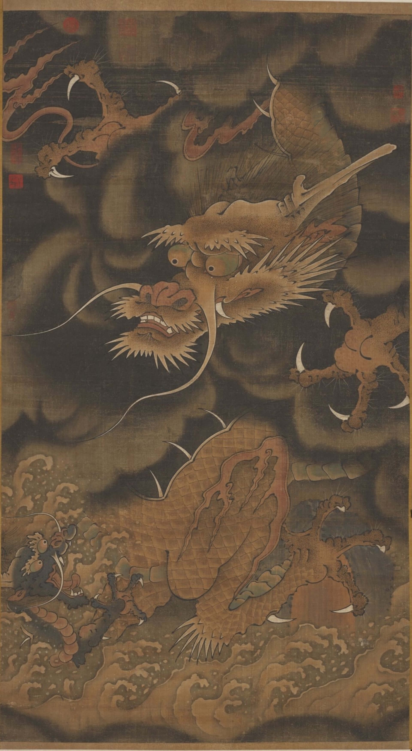 《宋人繪霖雨圖》，國立故宮博物院藏。（國立故宮博物院提供）