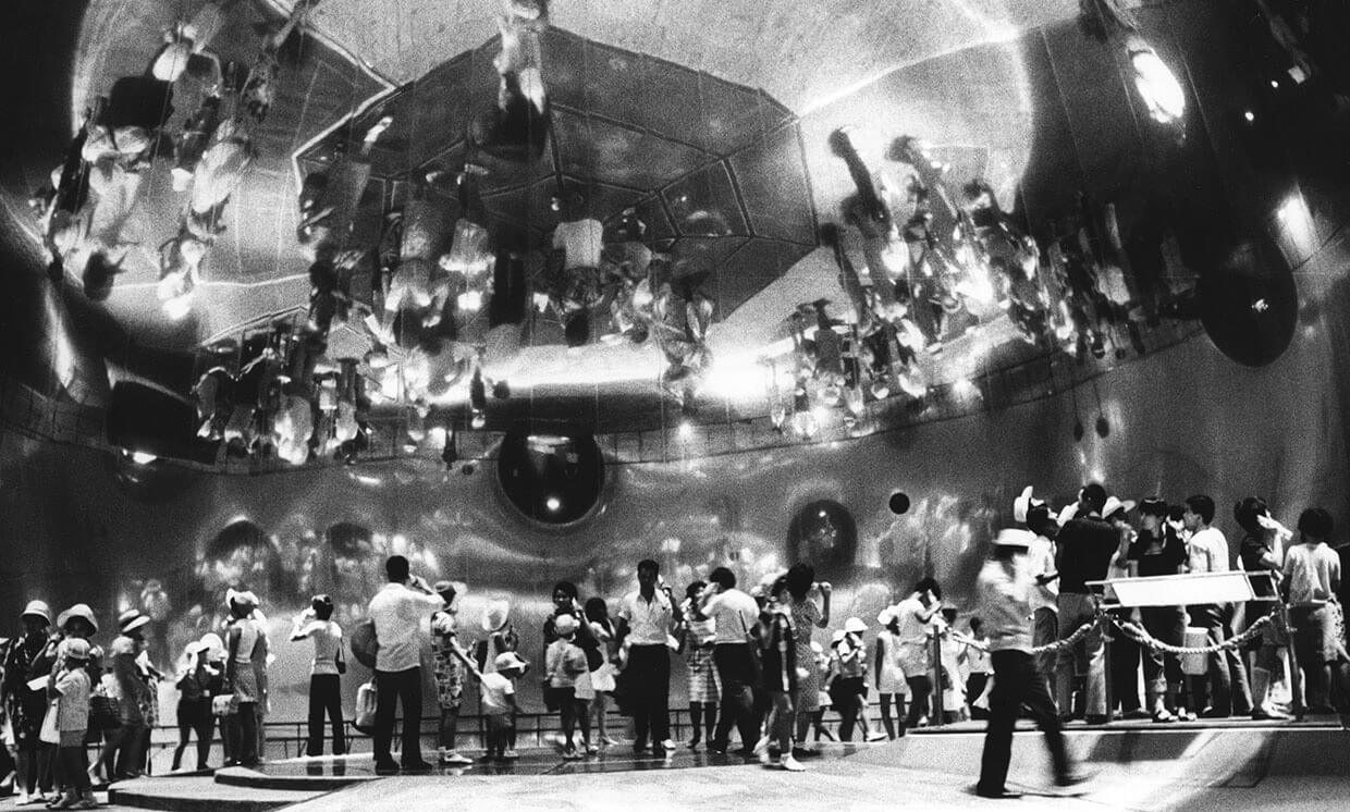 The 1970 Pepsi Pavilion in Osaka。（圖片來源網路，c2x3提供）