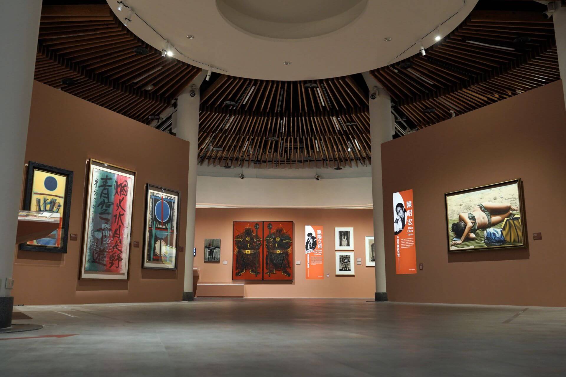 五月與東方特展，展示東方畫會藝術家創作。（國立歷史博物館提供）