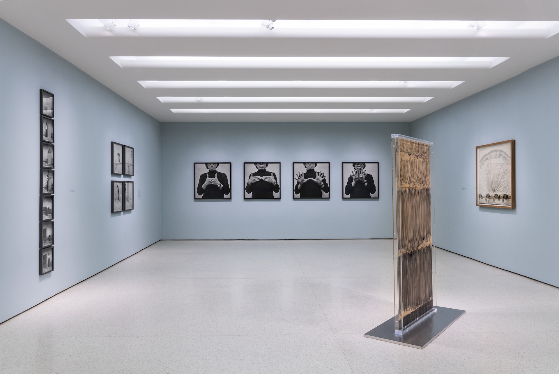 Installation view, Only the Young: Experimental Art in Korea, 1960s–1970s, Solomon R. Guggenheim Museum, New York, Septe…