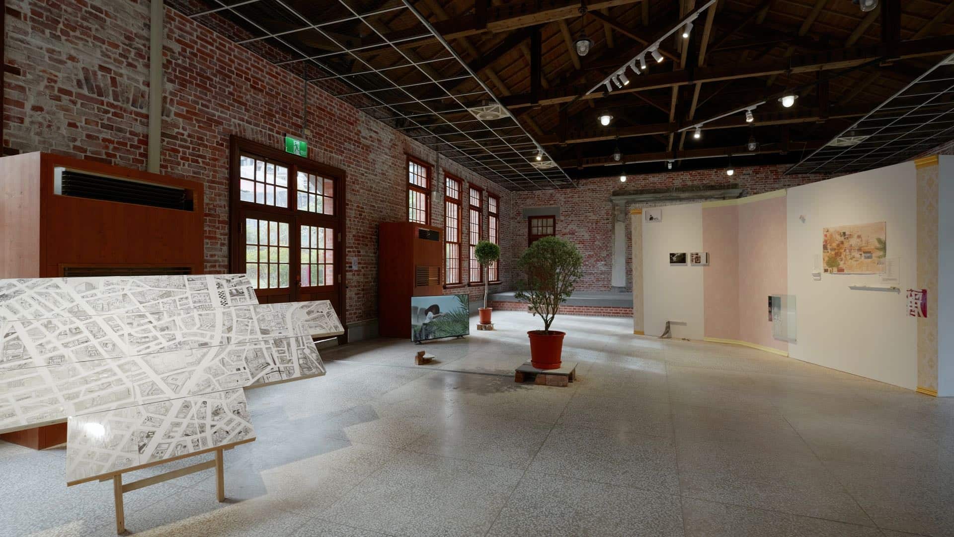 圖為西本願寺樹心會館展覽現場。攝影：三月影像許博彥。（水谷藝術提供）