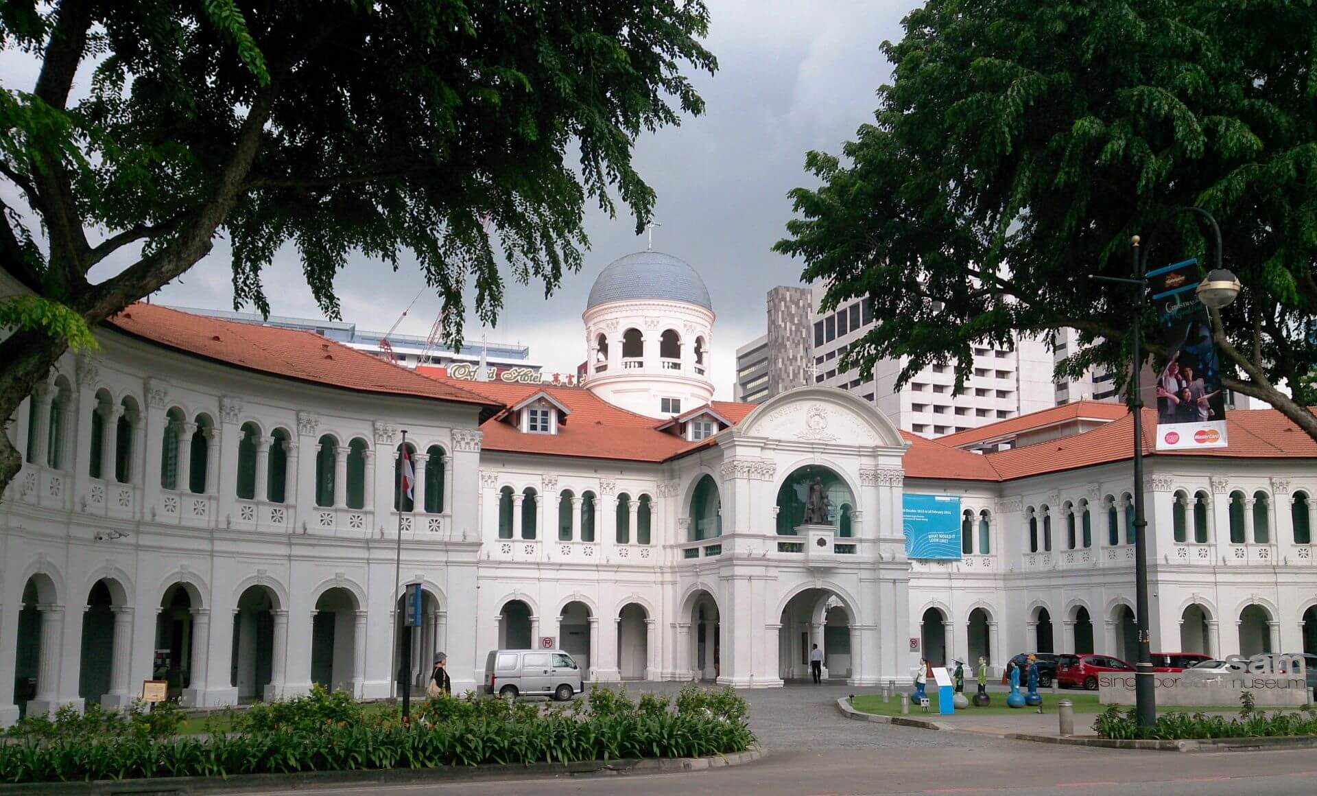 新加坡美術館外觀。（圖片源自：維基百科）
