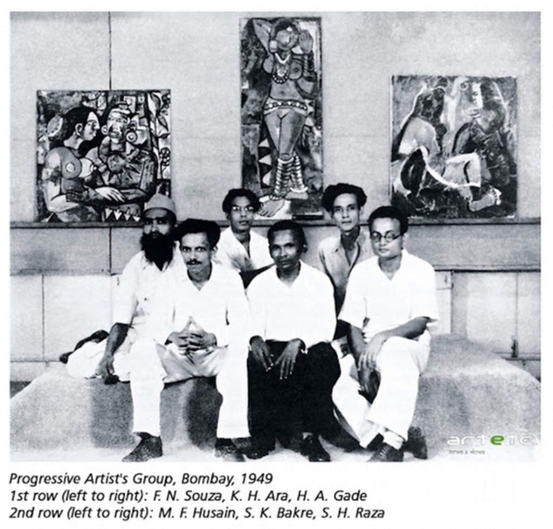 孟買進步藝術家小組（Bombay Progressive Artists’ Group）。（本刊資料室）