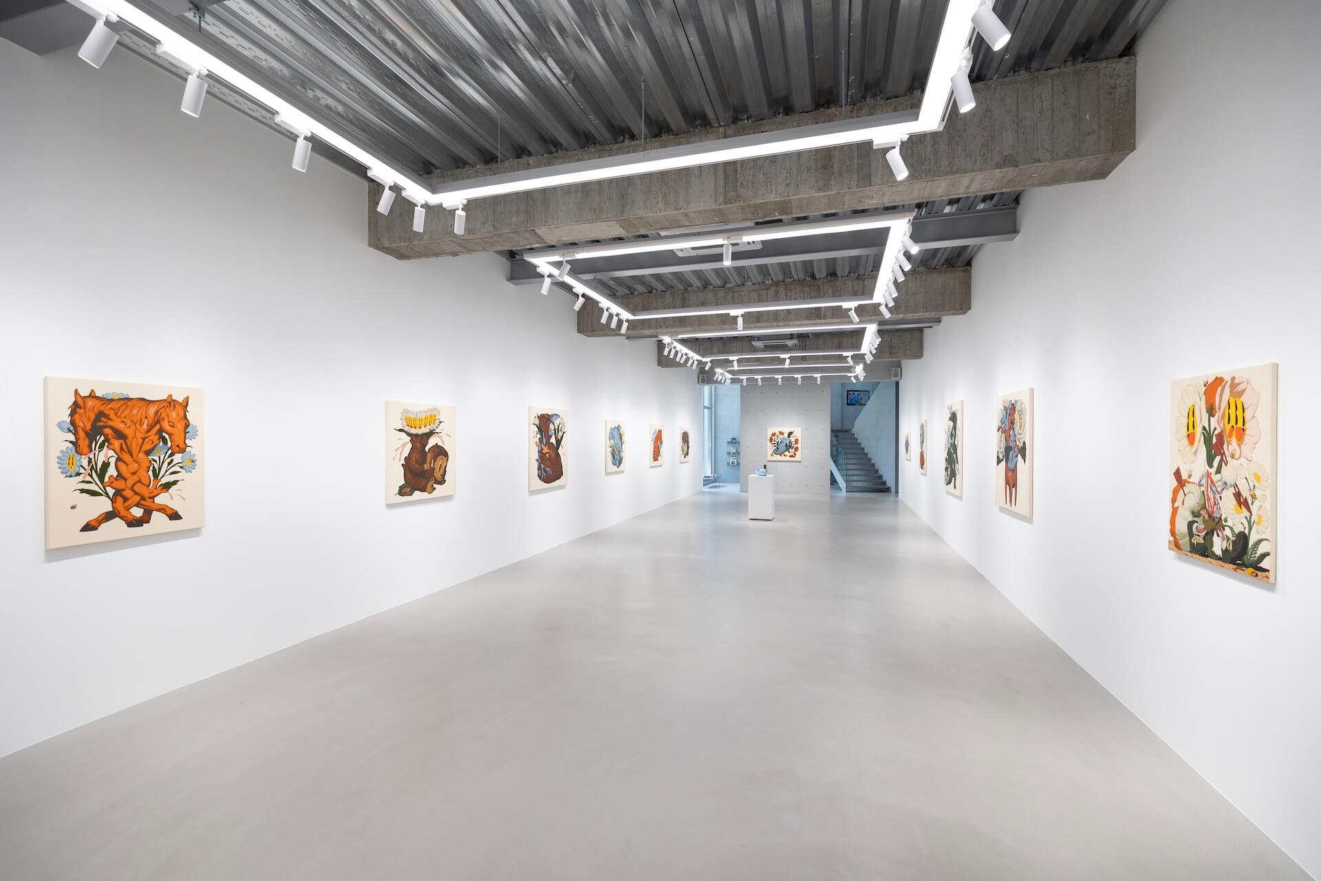 Tony Yeh個展「INSIDE OUT !」展場一隅。（Dopeness Art Lab提供）