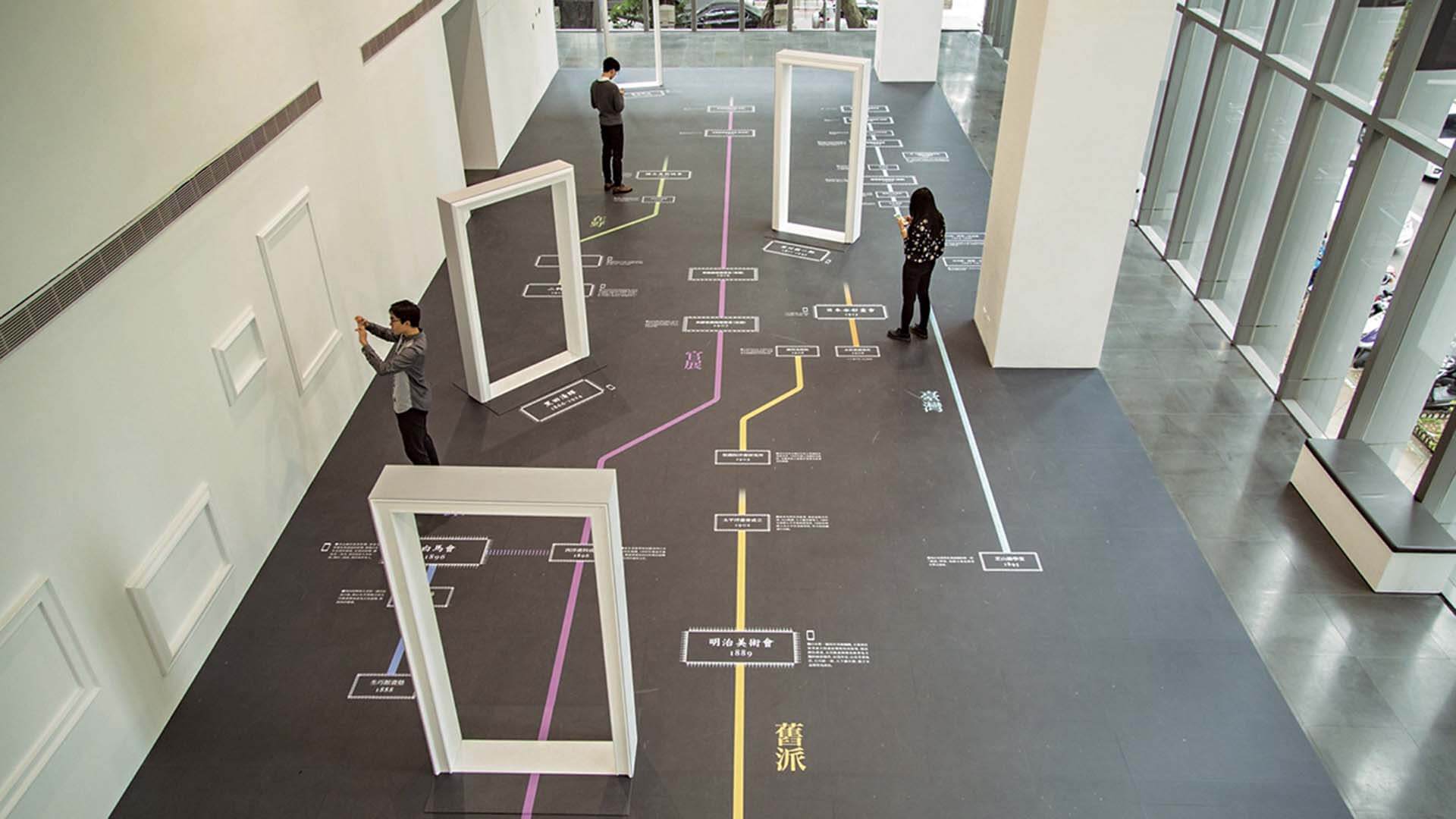 北師美術館2017年推出「日本近代洋画大展」。（北師美術館官網）