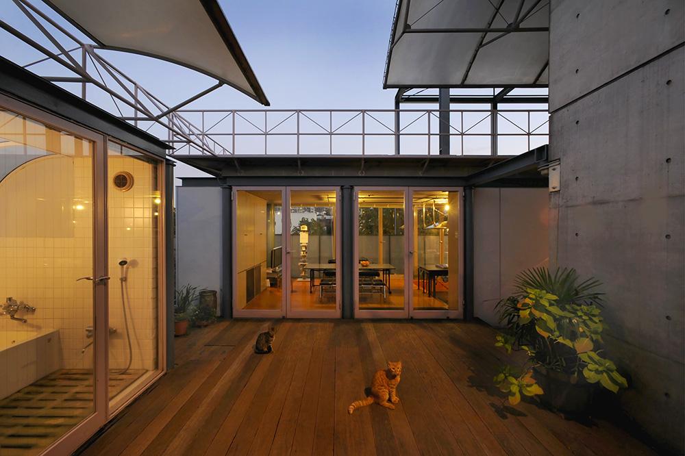 由山本理顯設計的住所「GAZEBO」。（攝影／Tomio Ohashi，圖／Pritzker Architecture Prize網站）