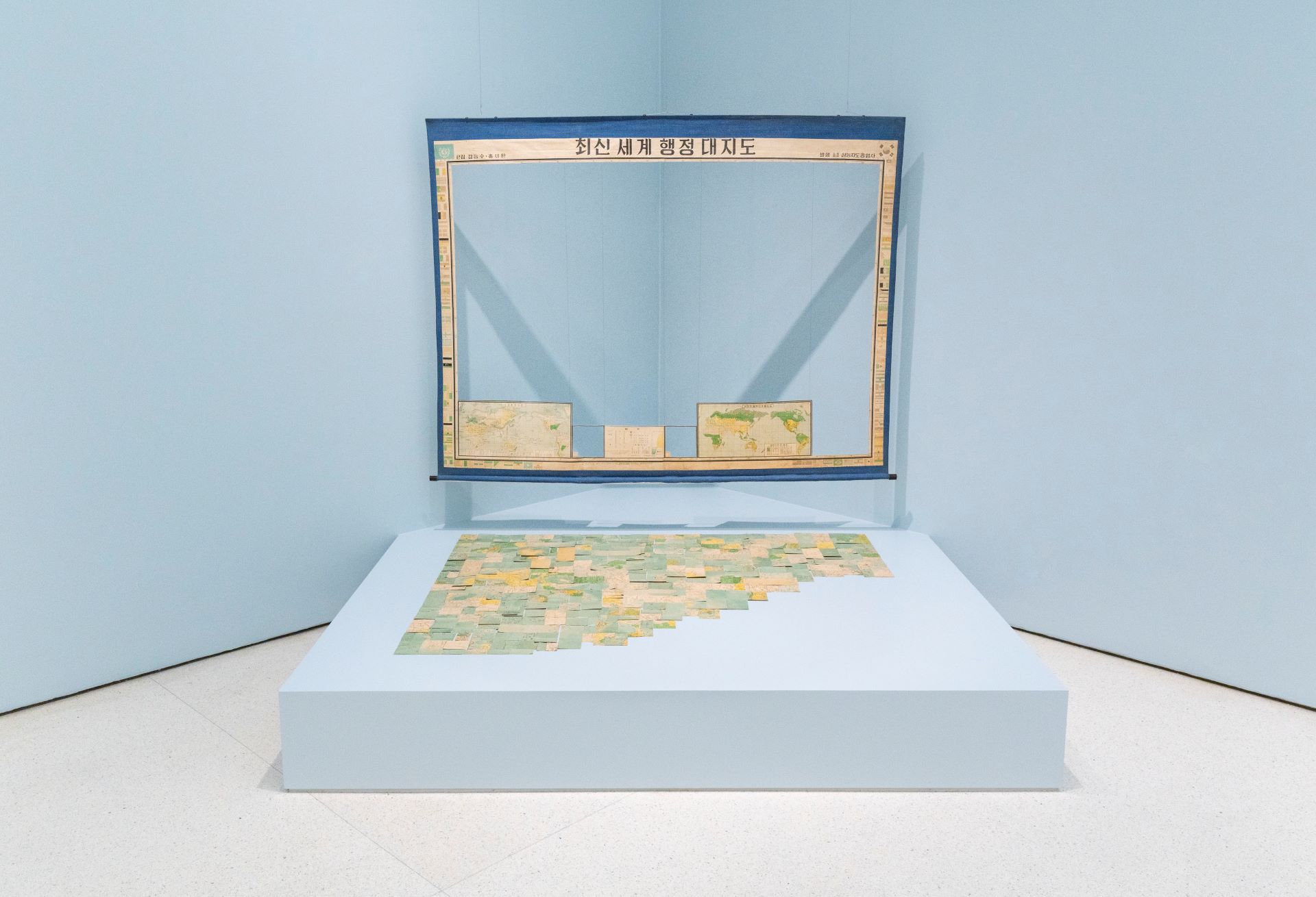Installation view, Only the Young: Experimental Art in Korea, 1960s–1970s, Solomon R. Guggenheim Museum, New York, Septe…