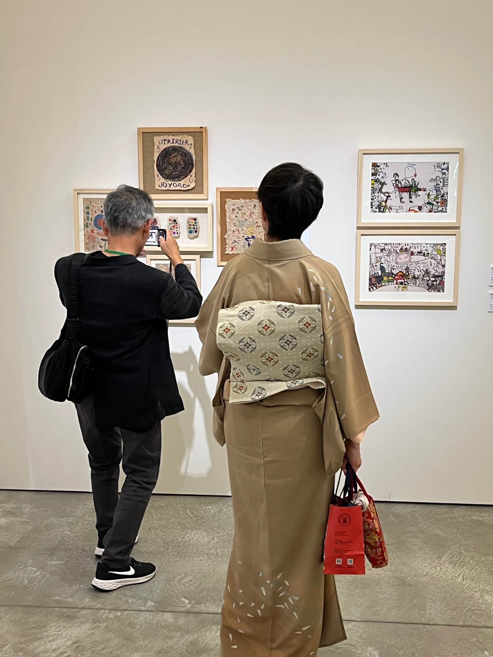 「藝術是自由的力量」展場一隅。（攝影／蔡昕縈）
