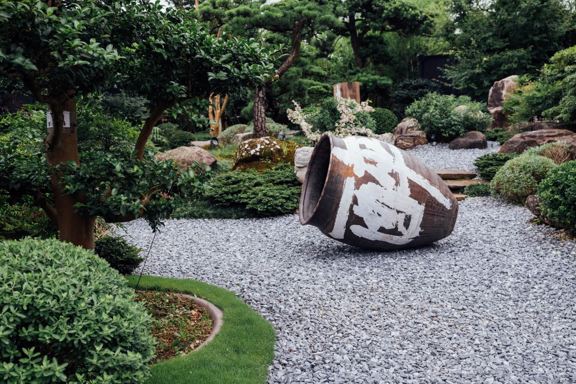 「慢行：王意淳書法展」展場照。（圖片提供／王意淳）