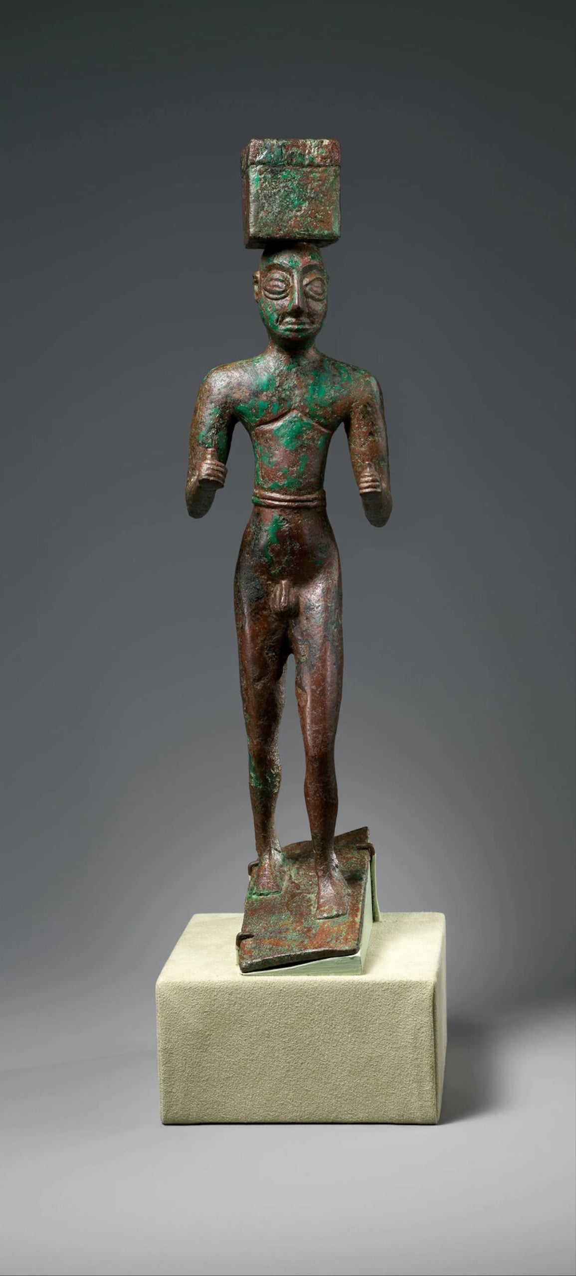 歸還予伊拉克之蘇美銅合金雕塑。©Metropolitan Museum of Art.
