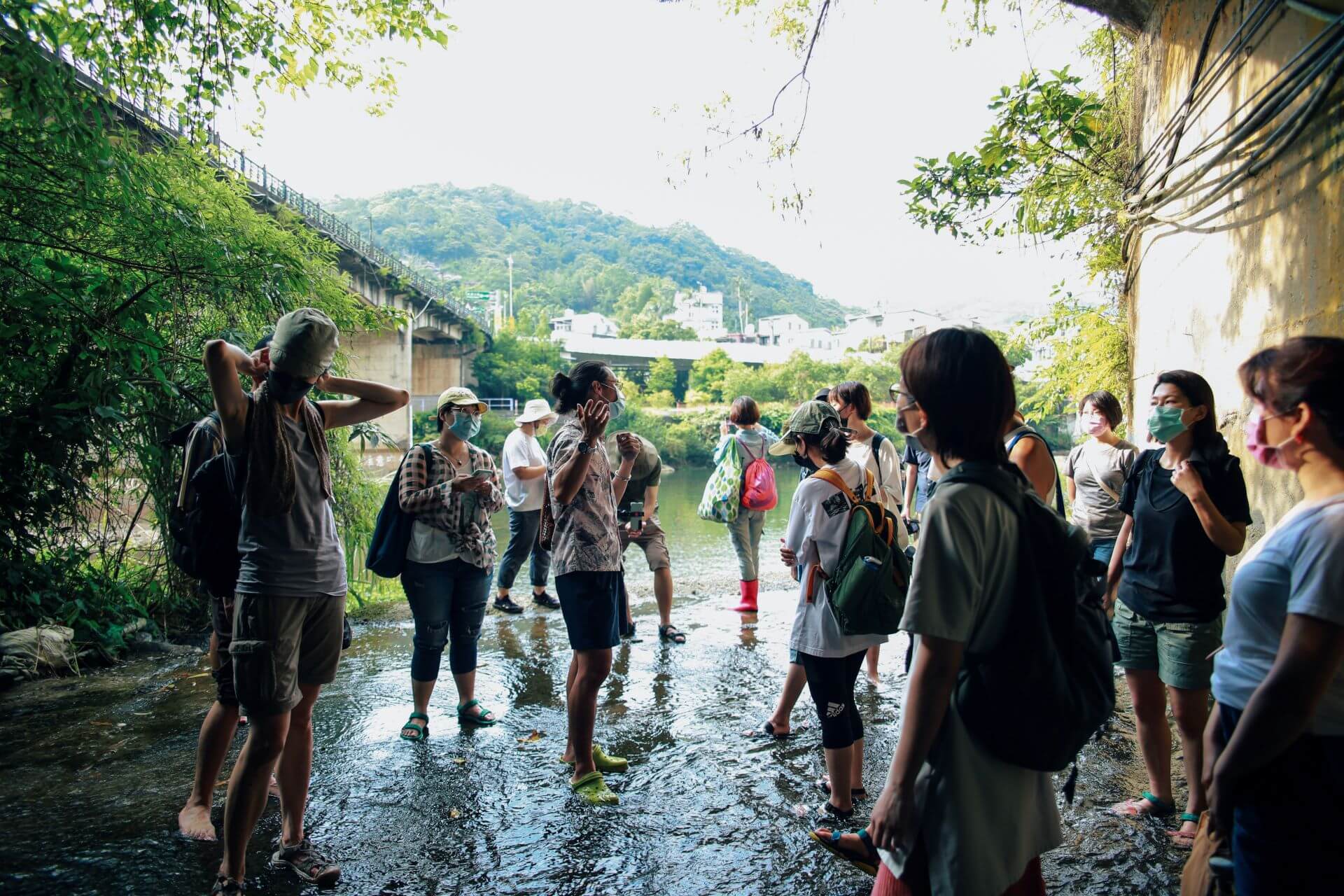 5月26日「邊界重繪：以海河為域的實踐」，採集人共作室將分享在坪林的實踐歷程。（新北市美術館提供）