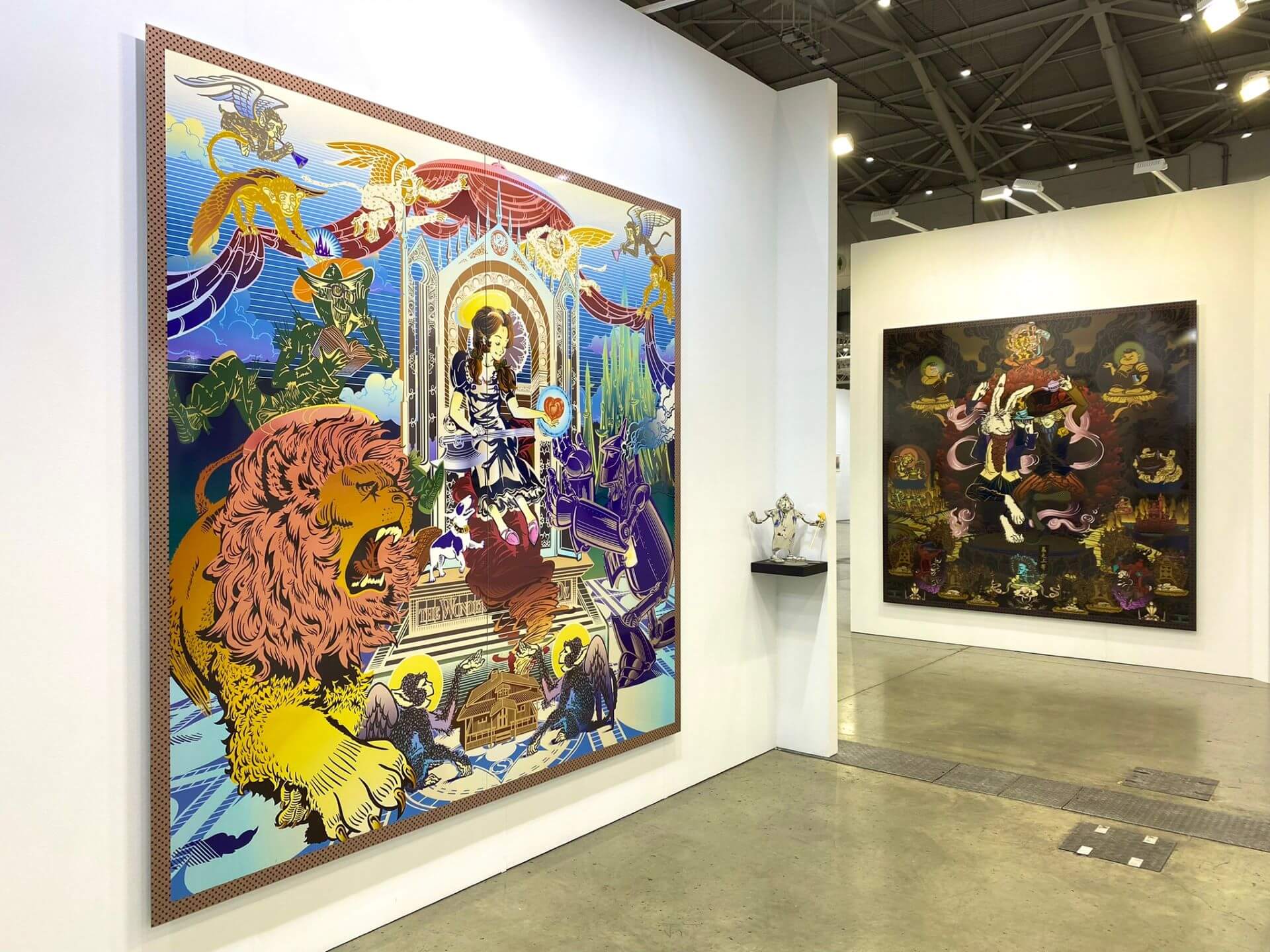 耿畫廊在2024台北當代展位風景。（本刊資料室）