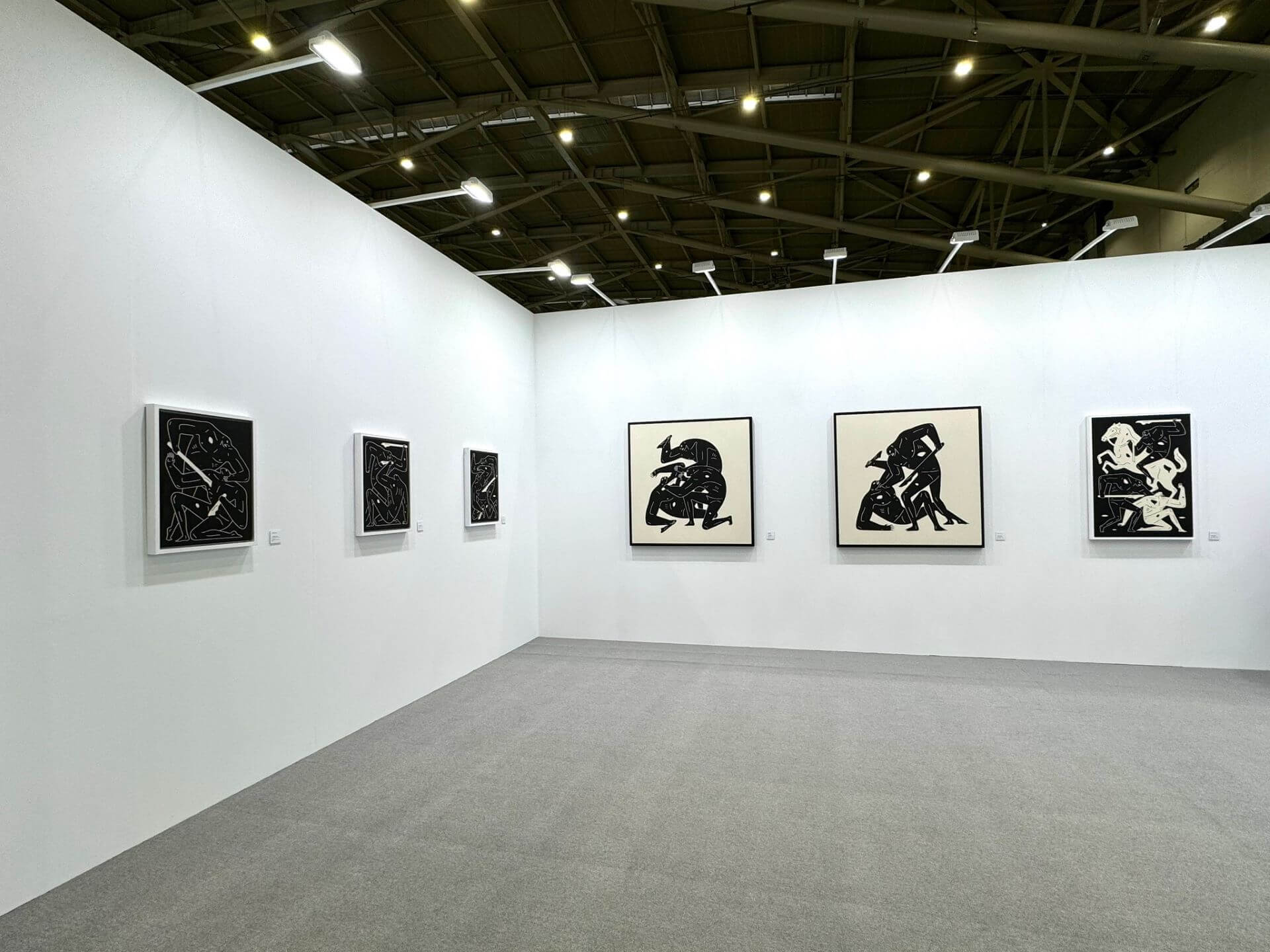 Dopeness Art Lab於2024台北當代展位風景。（本刊資料室）