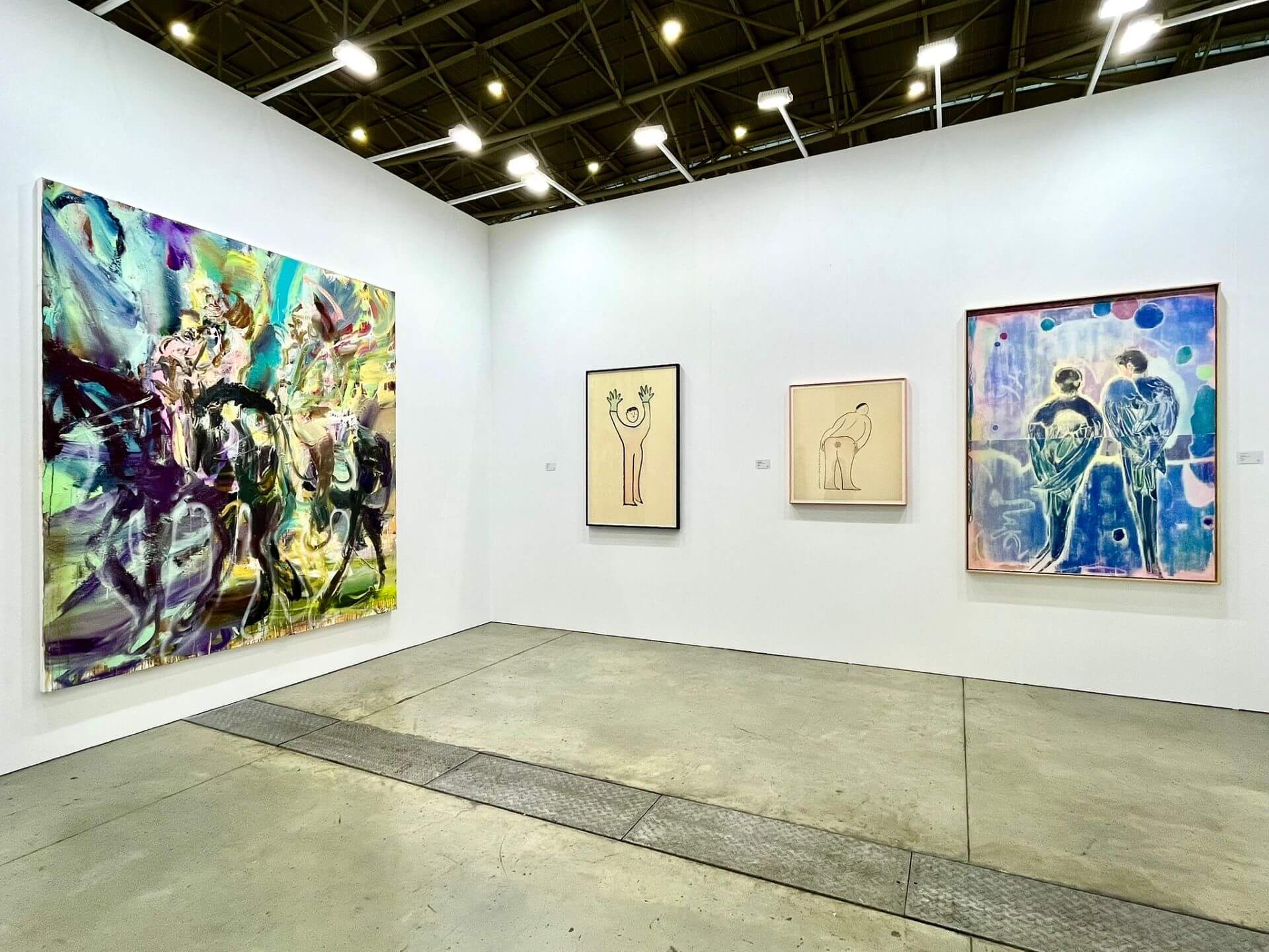 谷公館在2024台北當代展位風景。（本刊資料室）