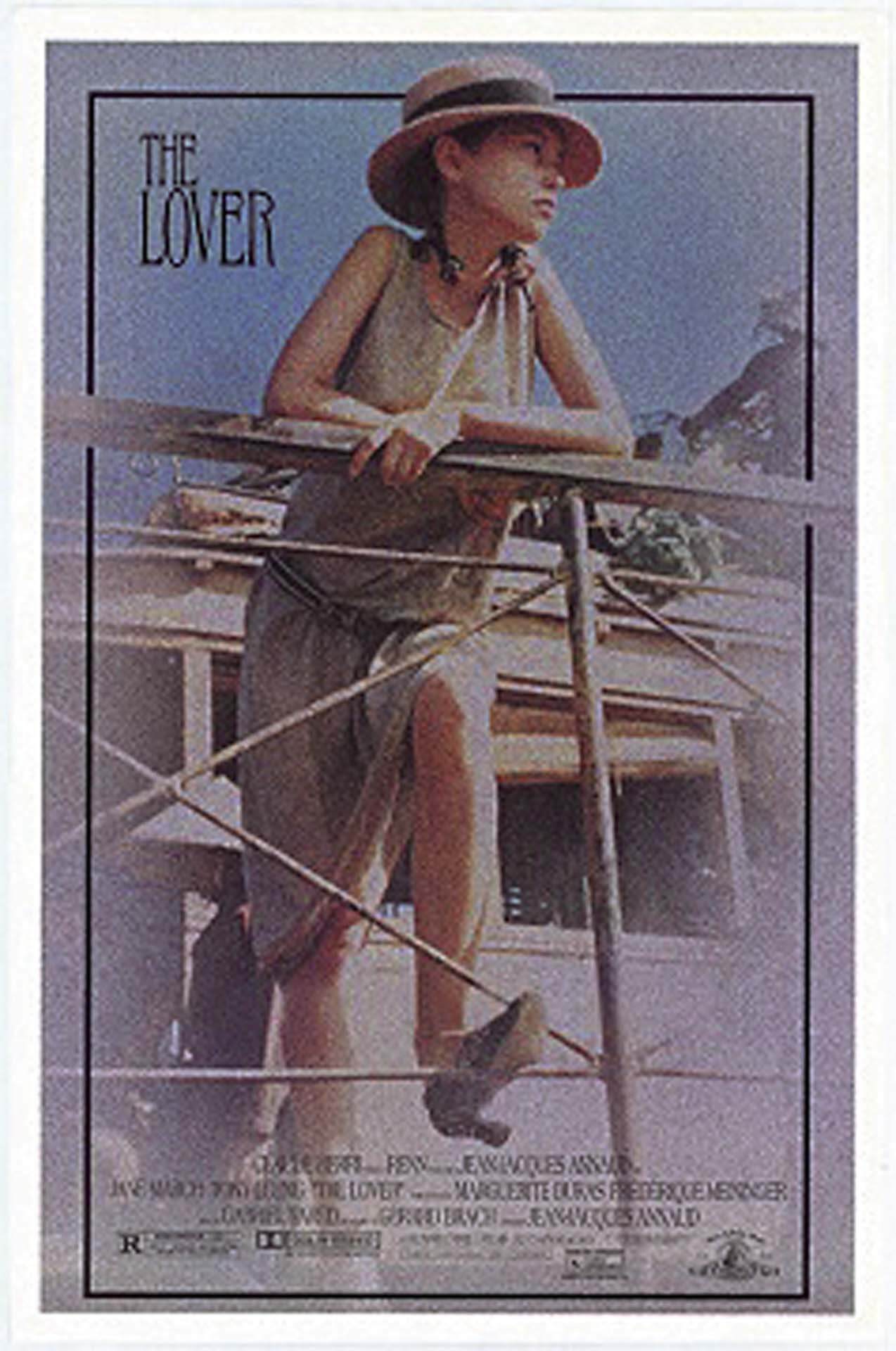 1992年由瑪格麗特．莒哈斯（Marguerite Duras）小說改編的同名電影《情人》（The Lover）電影海報。（Public Domain）