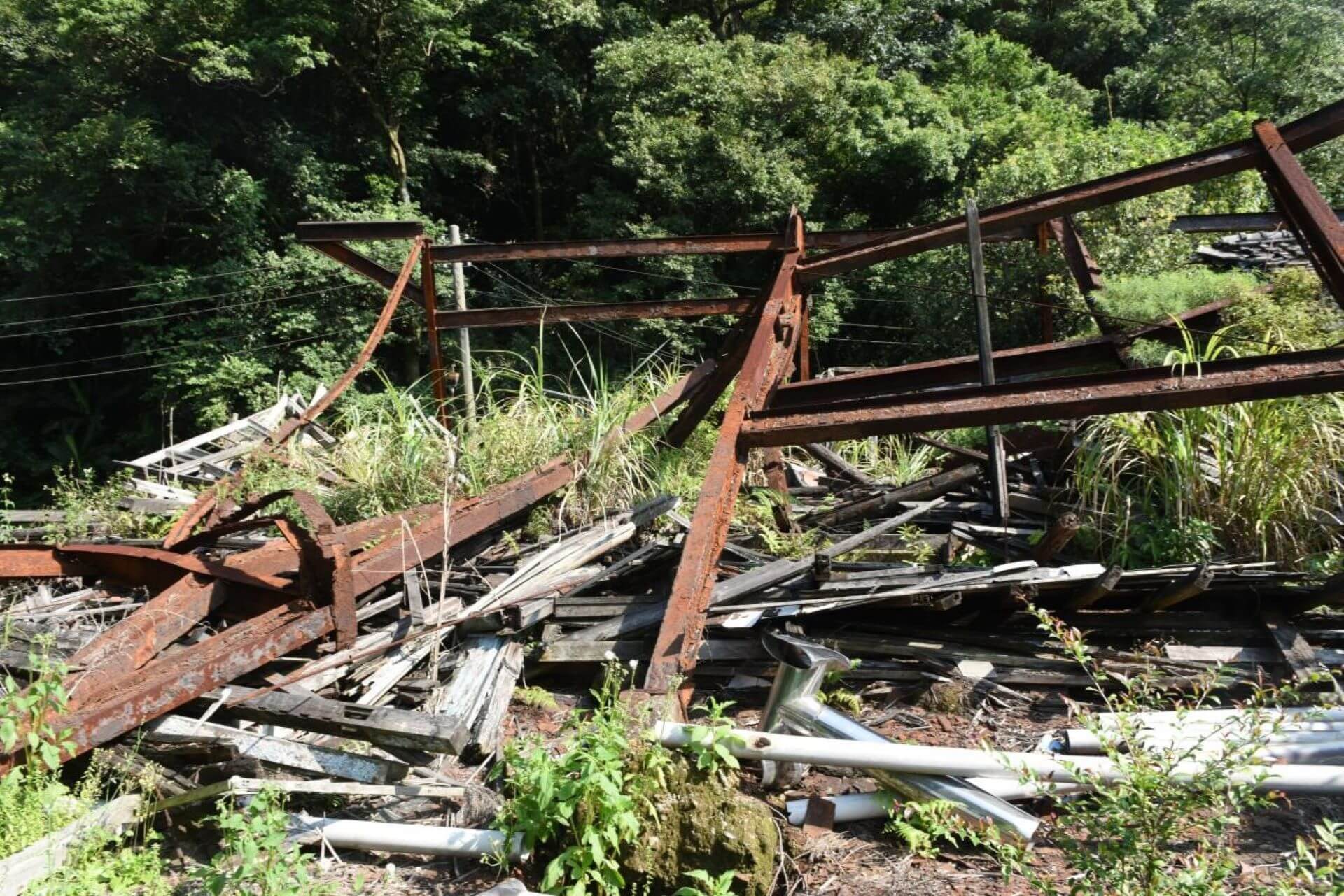 蔣介石、孫科使用過的草山御賓館因為文化局失職倒塌，文化局不敢廢古蹟，事後由文化部補助上億進行修復。（攝影／蕭文杰）