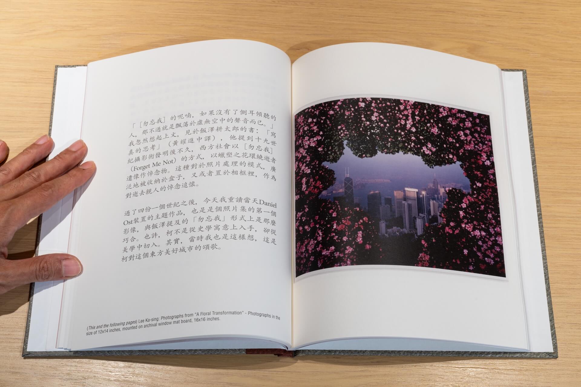 李家昇,《A Floral Transformation》細節,藝術家書,2024。(攝影/關尚智、© 亞洲藝術文獻庫)