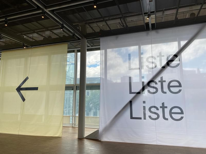 聚焦國際新興畫廊與藝術家的Liste Art Fair Basel。（攝影／李孟學）