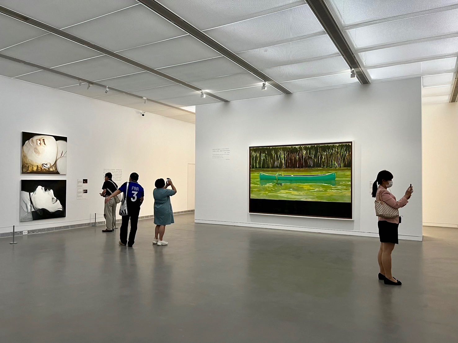 高美館展場一隅。（本刊資料室）