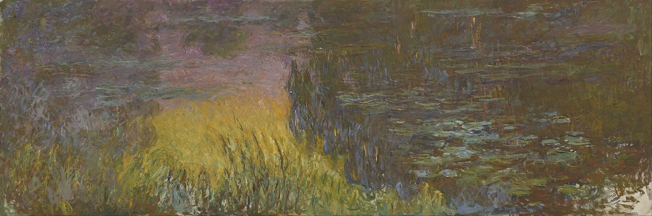 克勞德．莫內，《睡蓮–池中之雲》（&nbsp;The Water Lilies – The Clouds） ，現藏於巴黎橘園美術館。ⓒPublic Domain
