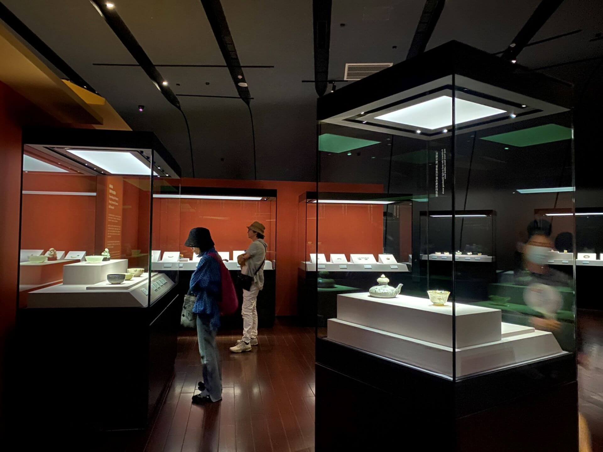 「乾清宮尋寶」特展展場風景。（攝影／朱佑霖）