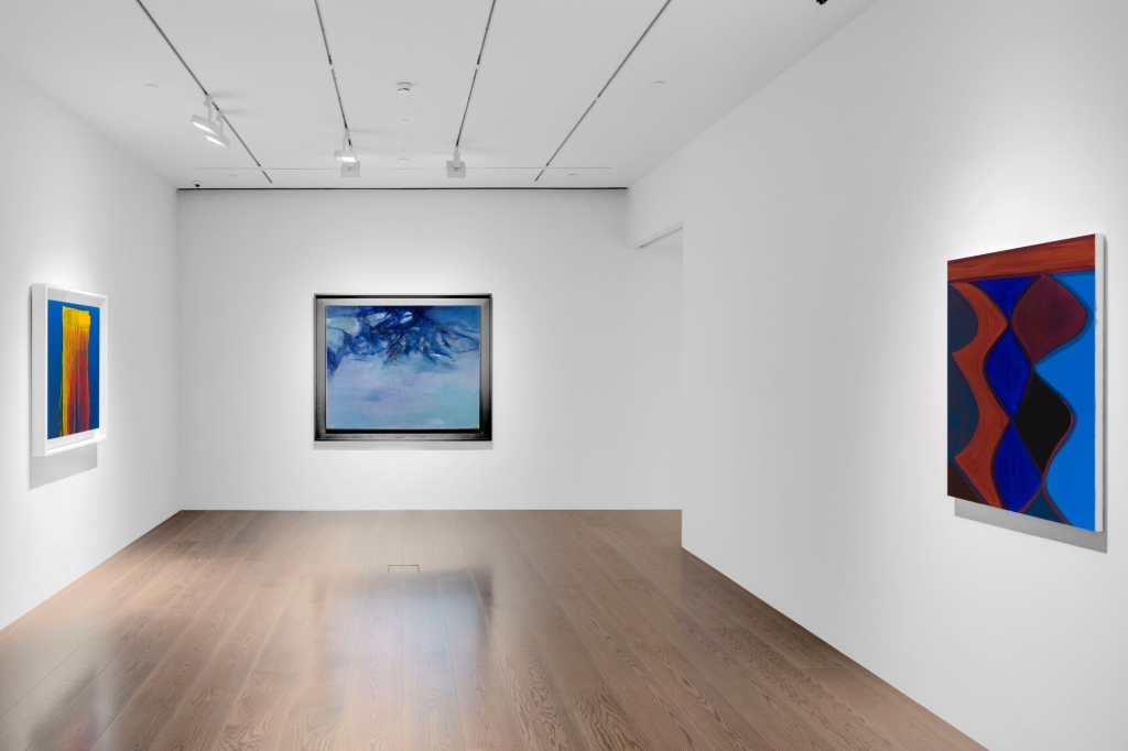 「色．形」（Color Form）主題群展於厲蔚閣香港中環畫廊空間一隅。©LÉVY GORVY DAYAN