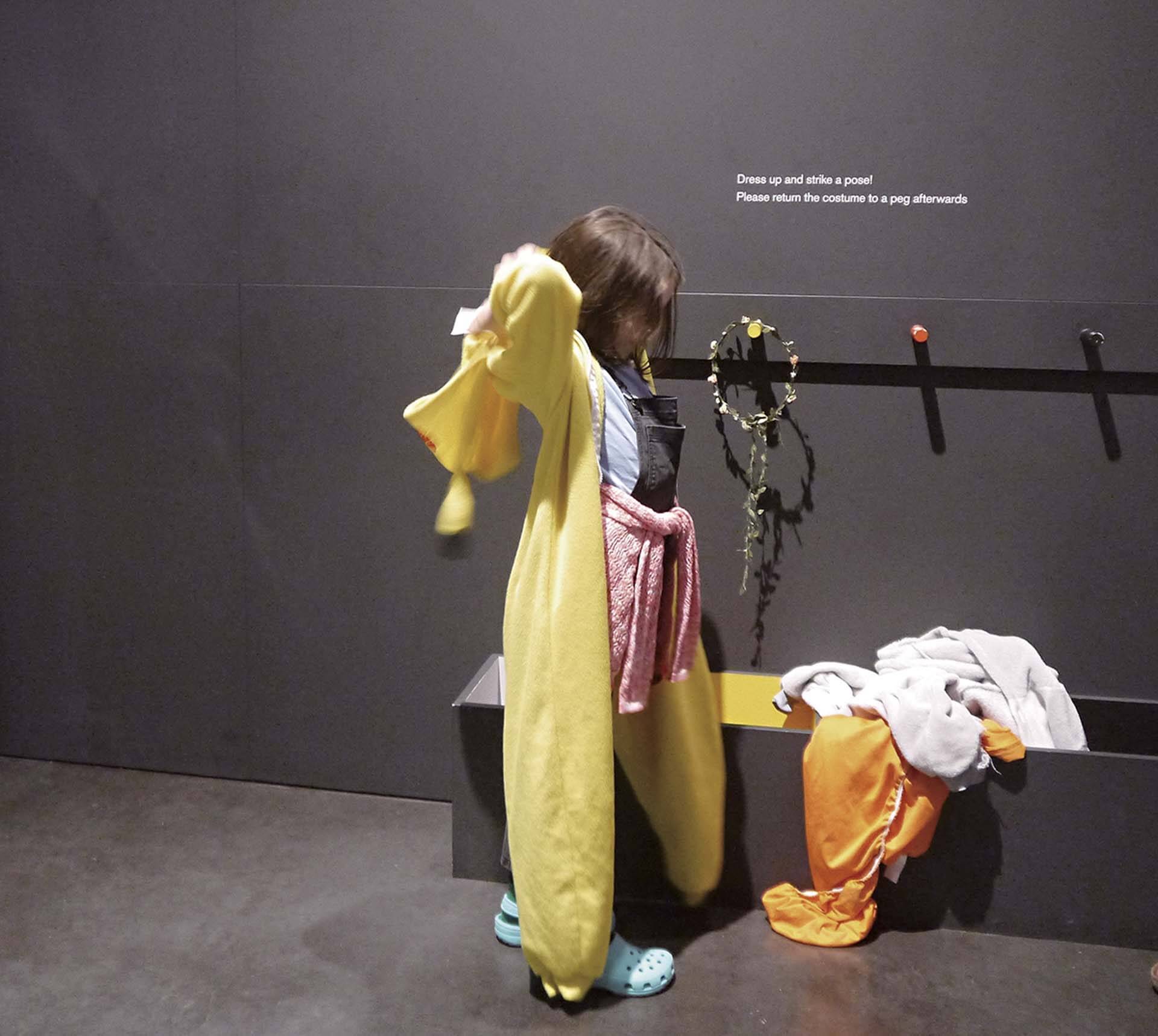 玩耍、角色扮演對小小孩來說都是重要的學習行為。（攝影／黃心蓉）