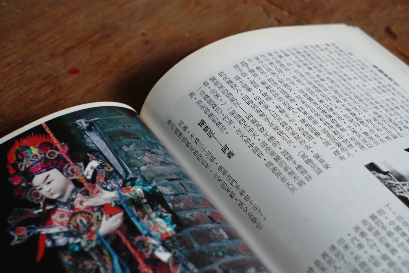 席德進撰寫採集臺灣各地傳統美術工匠的《台灣宗教藝術》（1974），裡面提到的阿義師傅，就是張宛瑩與張徐展的姑丈。（攝影／陳晞）