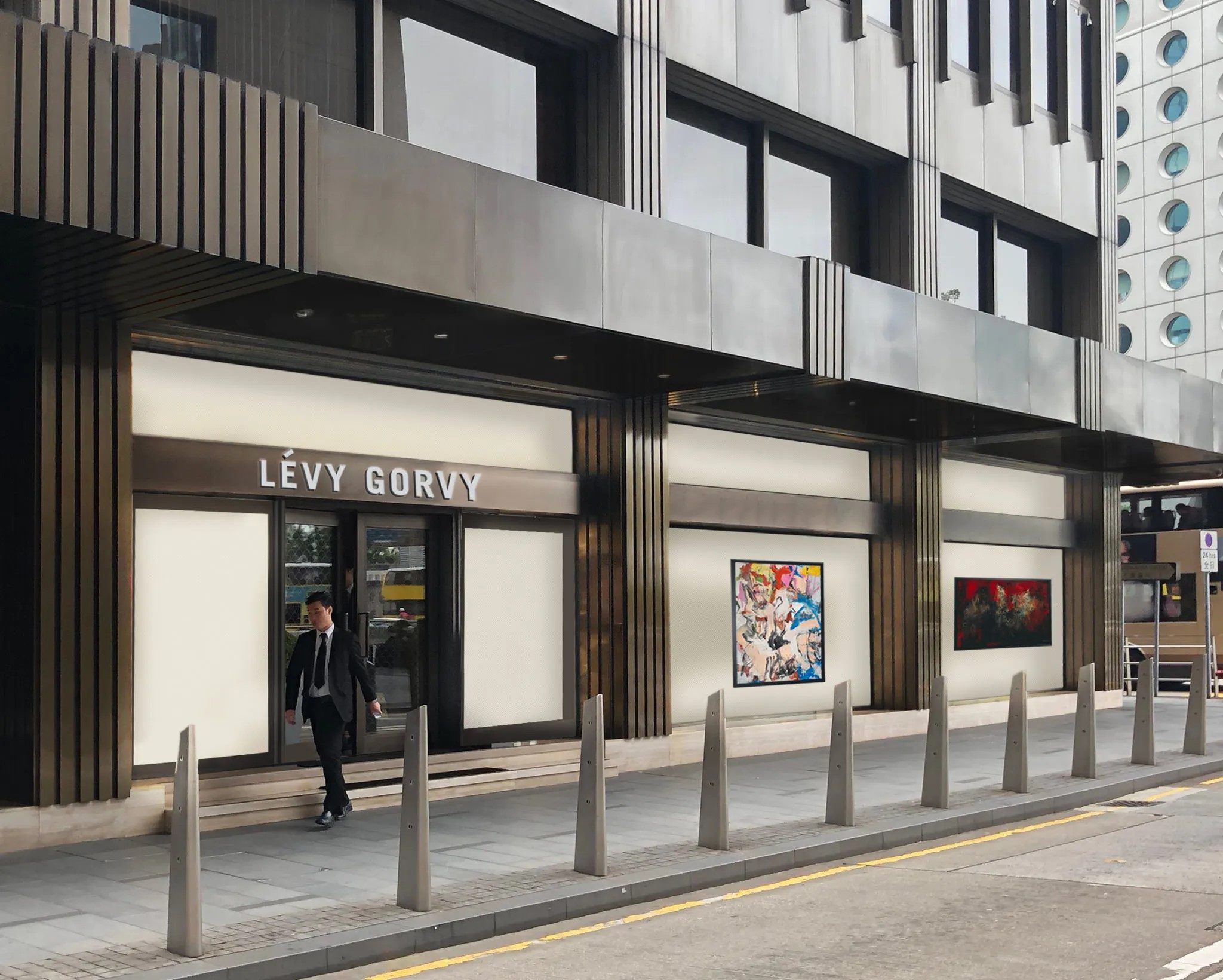 厲蔚閣（Lévy Gorvy Dayan）於香港中環的畫廊空間。&nbsp;©LÉVY GORVY DAYAN
