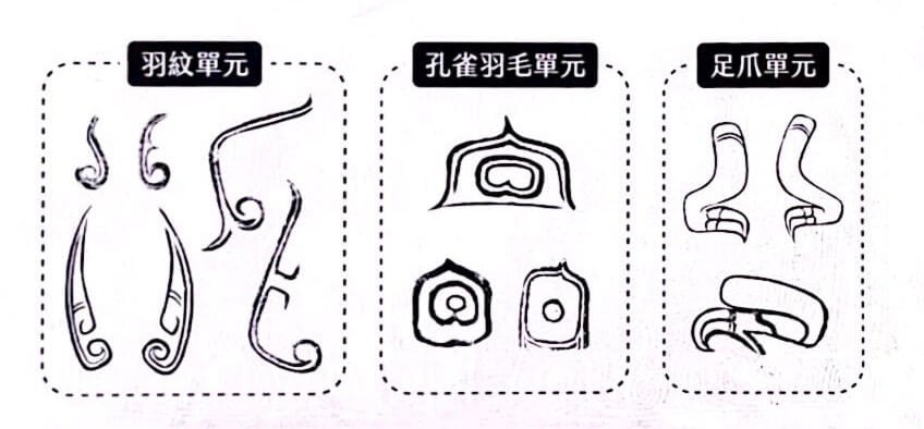 圖9 展覽現場西周中期〈玉璜〉紋飾示意影片。攝影／雷皓天。