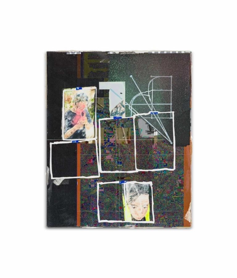 從數位圖像到繪畫，黏稠物的生成：評李秉璈個展「A面、年糕：空船」